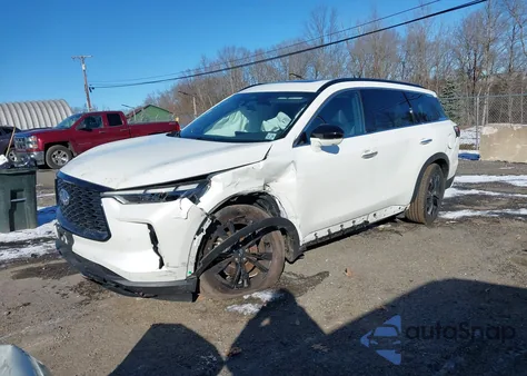 2025 Infiniti Qx60 Luxe z USA, uszkodzony, nr VIN 5N1AL1FS5SC337786